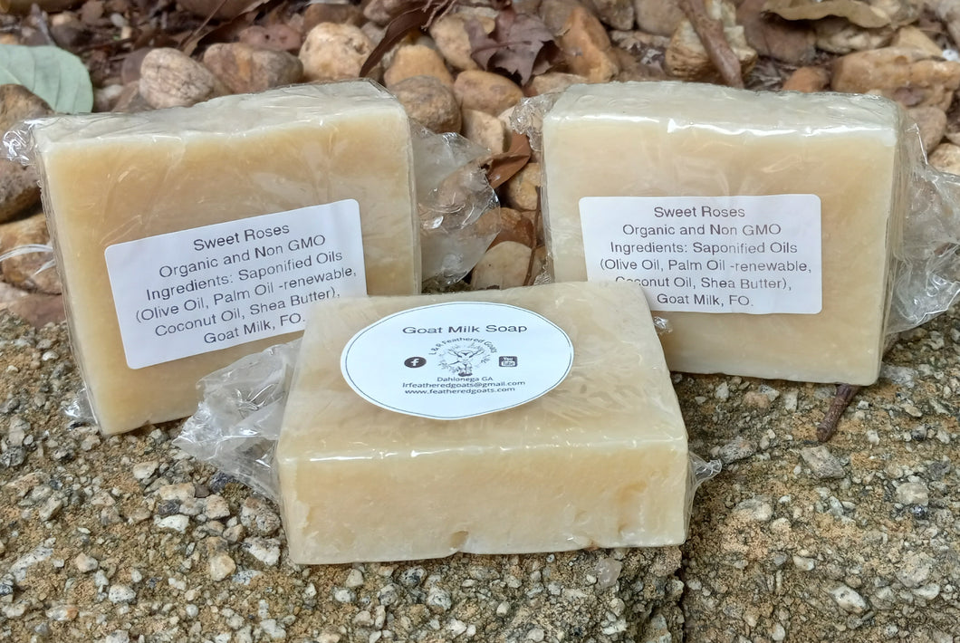 Sweet Roses Goat Milk Soap