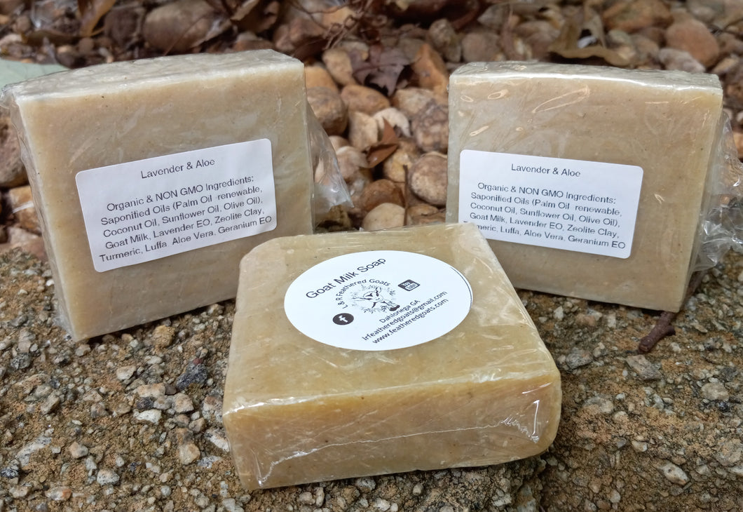 Lavender & Aloe Goat Milk Soap