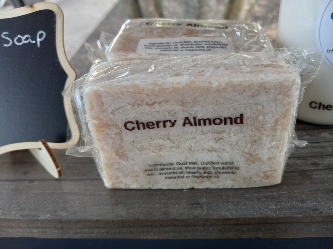 Cherry Almond Goat Milk Soap